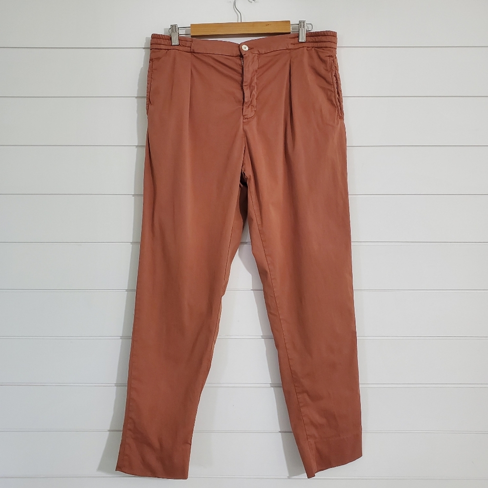Marco Pescarolo Chlala Casual,Cotton blend brown pants Size 40 US‎